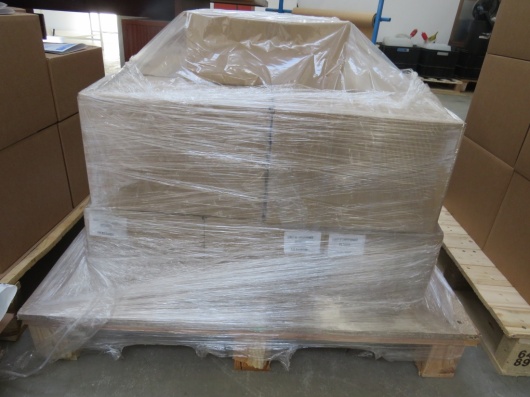 Palette avant exp&eacute;dition