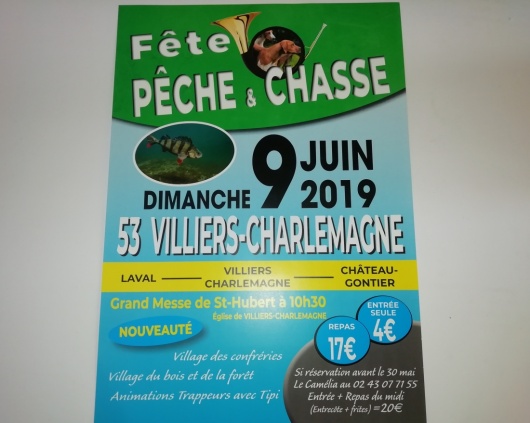 F&ecirc;te de la chasse &agrave; Villiers Charlemagne 9 juin