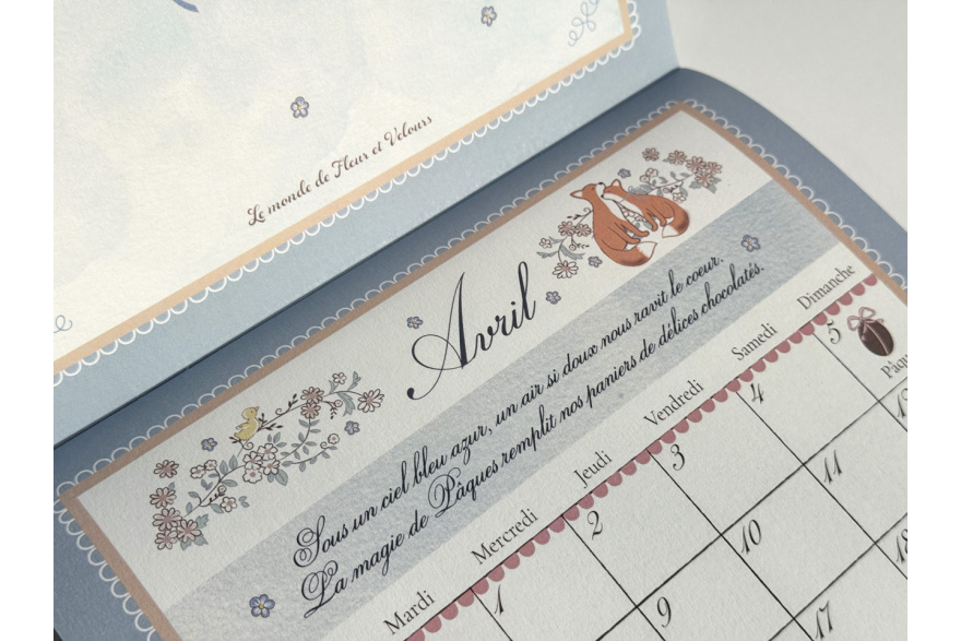 Calendrier illustré Vue 5