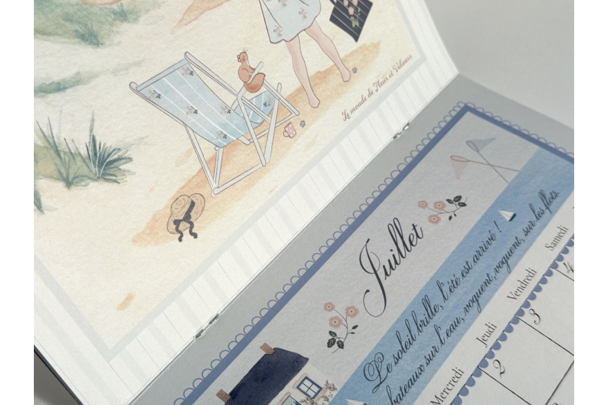 Calendrier illustré Vue 6