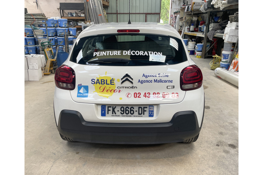 Sablé Décor sur C3