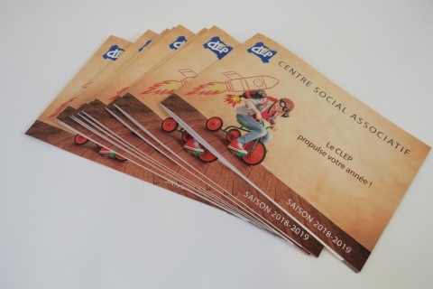 Ensemble de brochures