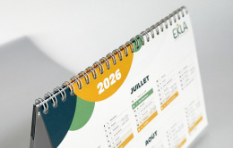 Calendrier Chevalet Vue 3